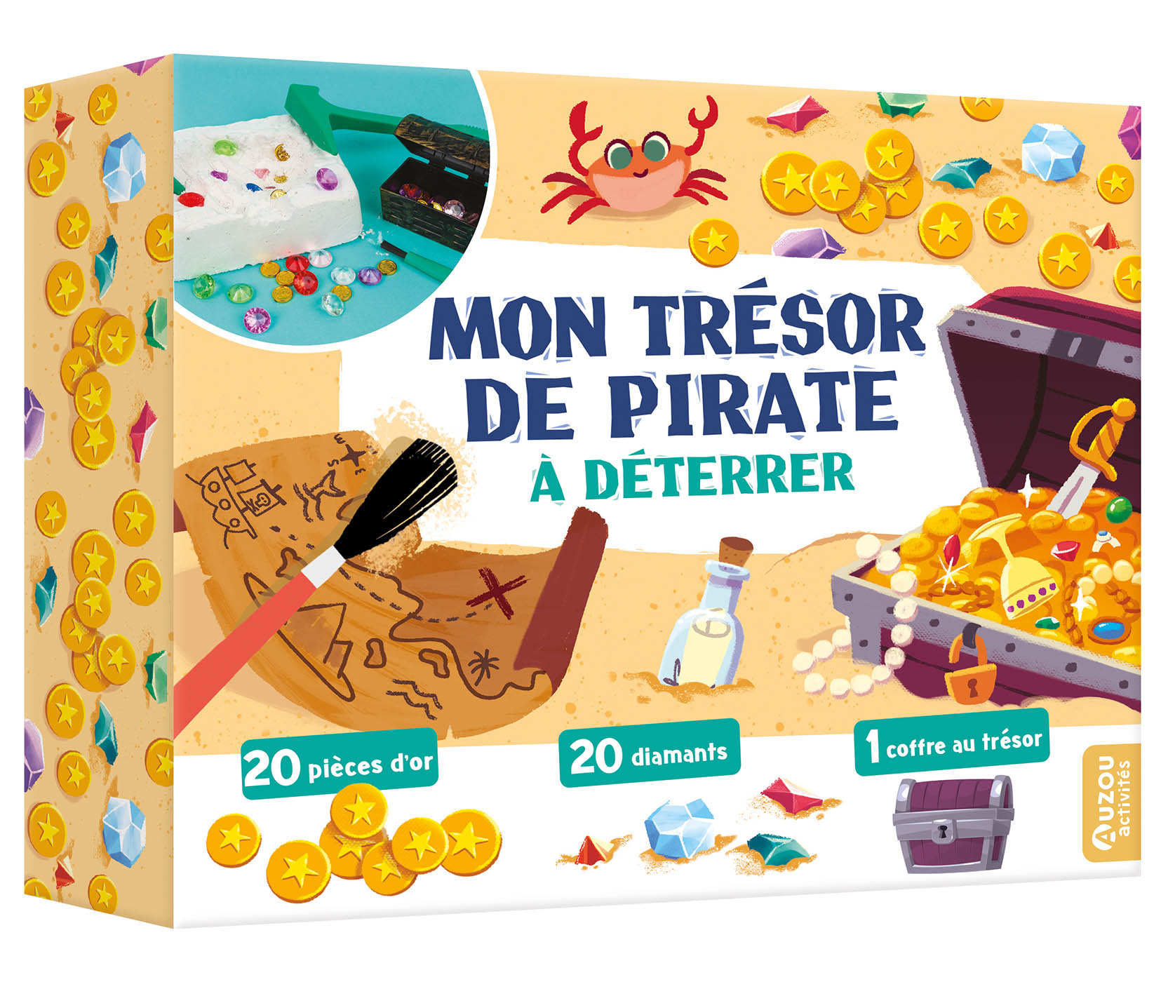 MON TRÉSOR DE PIRATE À DÉTERRER