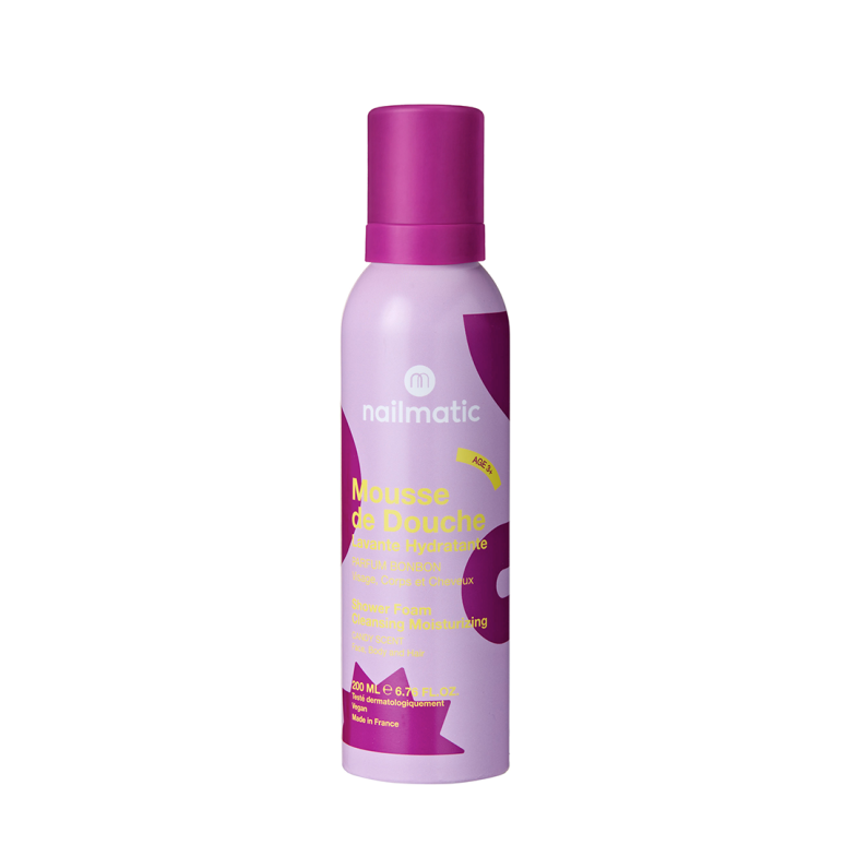 Mousse de douche bonbon
