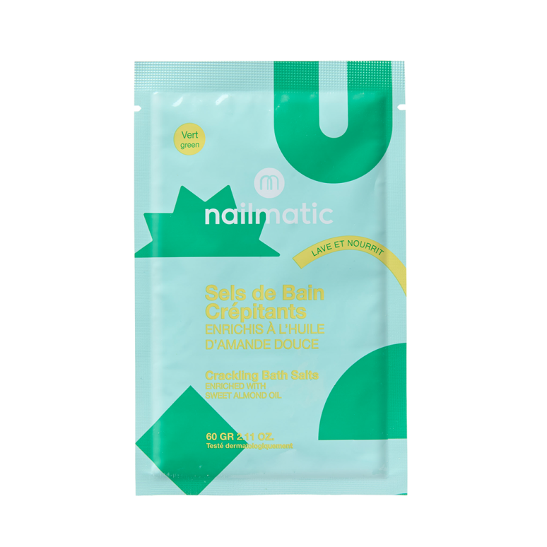 Sels de bain crépitants verts