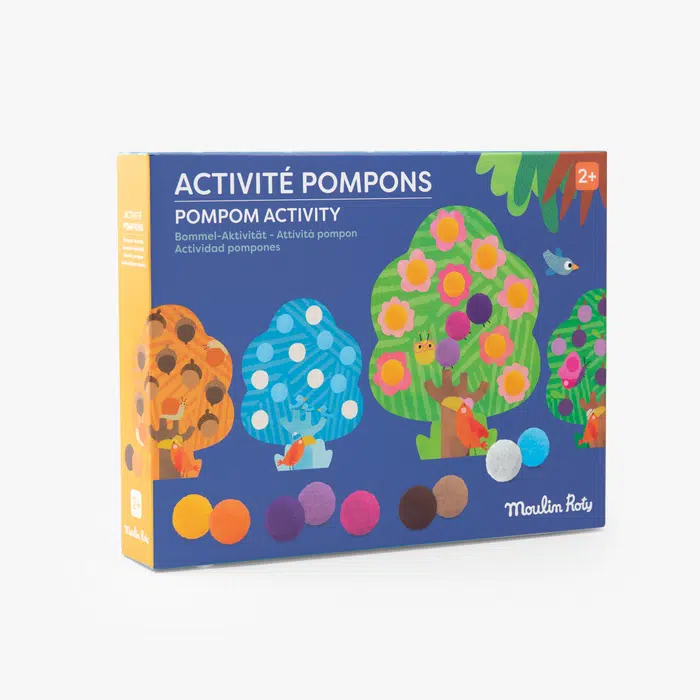 Activité pompons arbres