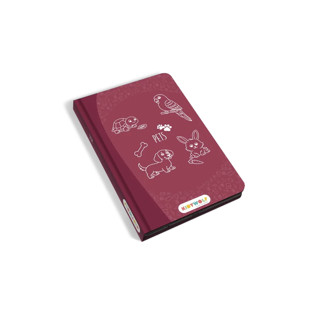 KIDYDRAW-MINI Tablette LCD dès 4 ans - Animaux de compagnie