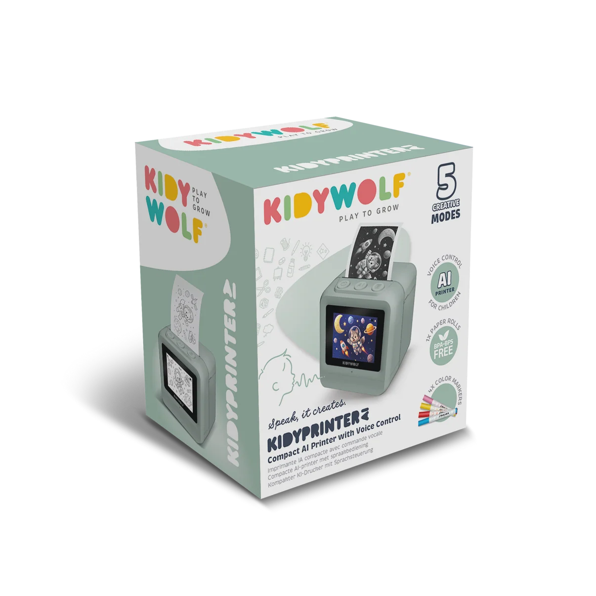 KIDYPRINTER-AI L'imprimante qui donne vie à leur imagination !