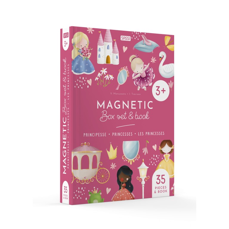 Magnetic box set. Les princesses